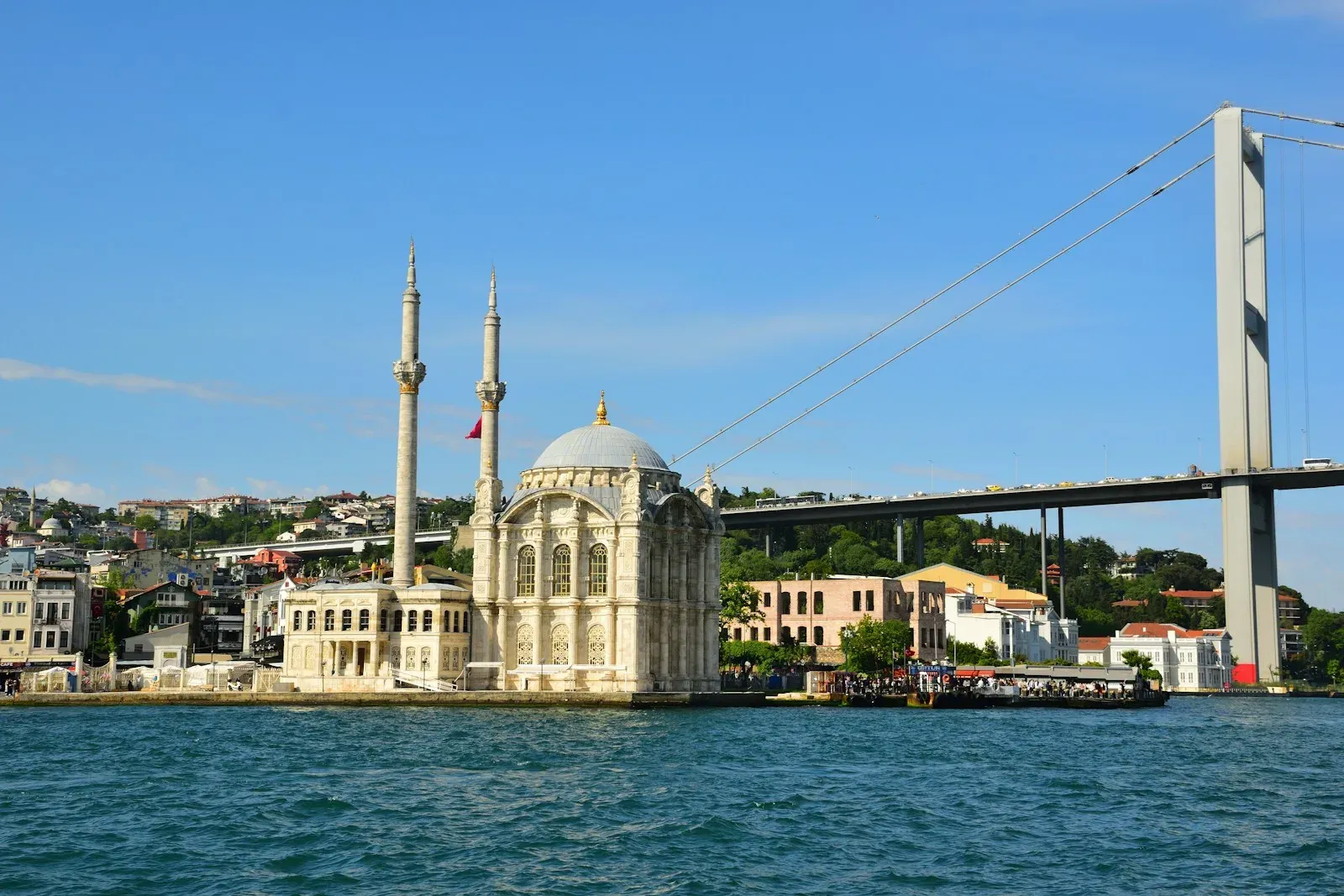 Ortaköy Camii ve Boğaziçi Köprüsü
